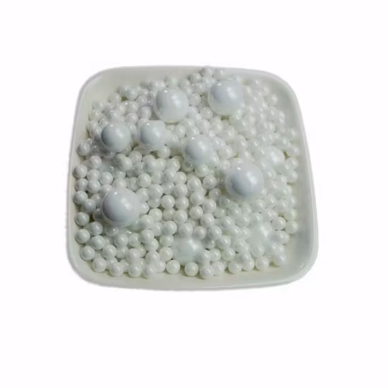 Bolas de moagem de cerâmica, aplicação de moinho de moagem de cerâmica industrial, bola de alumina cerâmica inerte, resistente ao desgaste branco
